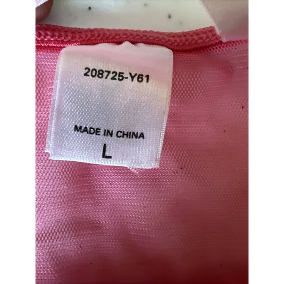 Victoria's Secret Womens Lingerie Top Camisole Lace cami Pink large silk blend - Picture 7 of 9